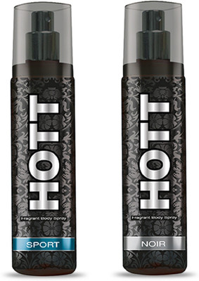 

HOTT SPORT & NOIR Perfume Spray for Men- (Set of 2) (135ml each) Perfume - 135 ml(For Men)
