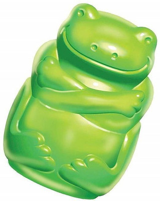 

Kong Medium Squeezz Jels Chew Dog Toy (Frog, Medium) Rubber Chew Toy For Dog