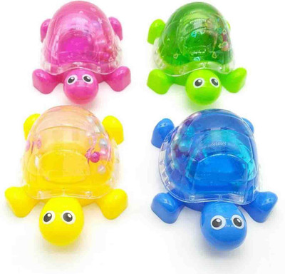 

PTCMart Slime Putty on Turtles Back Set of 4 Multicolor Putty Toy Multicolor Putty Toy Multicolor Putty Toy