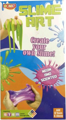 

PTCMart Slime Neon And Scented Make Your Own Small Multicolor Putty Toy