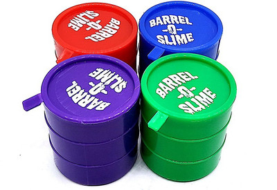 

Catchimp Pack of 4 Barrel O Slime Multicolor Putty Toy