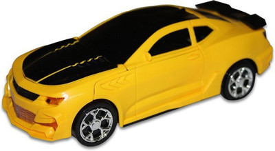 

YIJUN Converting Car to Robot Transformer Bumblebee game for Kids(Yellow)