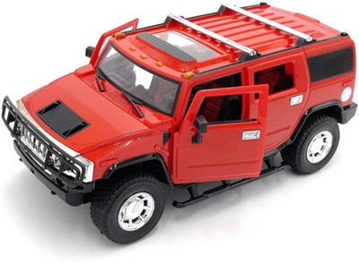 

NIYAMAT Rechargeable Hummer Style RC Car With Fully Function Doors (1:16 Hummer Style Red(Red)