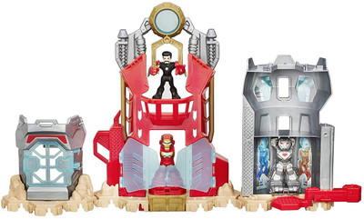 

Playskool Heroes Marvel Super Hero Adventures Iron Man Armor Up Fortress