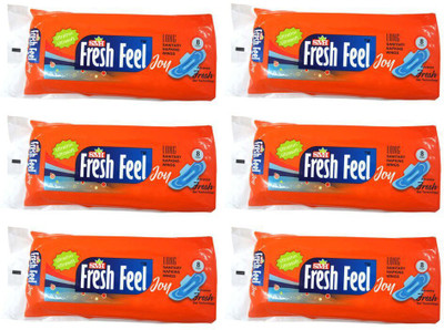 

Fresh Feel Joy Sanitary Pad(Pack of 48)