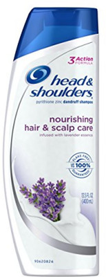 

Head & Shoulders Nourishing Hair & Scalp Care Dandruff Shampoo with Lavender Essence - 13.5 oz(400 ml)