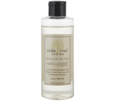 

VEDIKTREE Ayurveda Almond & Aloe vera Hair Cleanser,200ml(200 ml)