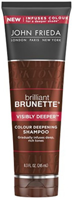 

John Frieda Brilliant Brunette Visibly Deeper Colour Deepening Shampoo, 8.3 Ounce(250 ml)