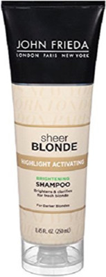 

John Frieda Sheer Blonde Highlight Activating Enhancing Shampoo for Darker Shades - 8.45 oz(250 ml)