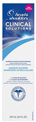 

Head & Shoulders Clinical Solutions - Dandruff Shampoo - Net Wt. 8.4 FL OZ (250 mL) Per Bottle - One Bottle(250 ml)