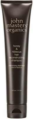 

John Master Organics Hair Reconstructing Shampoo, Honey and Hibiscus, 6 Ounce(250 ml)
