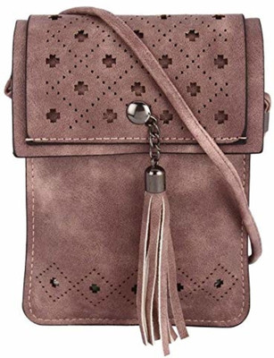 

Skynova Women Casual Brown PU Sling Bag