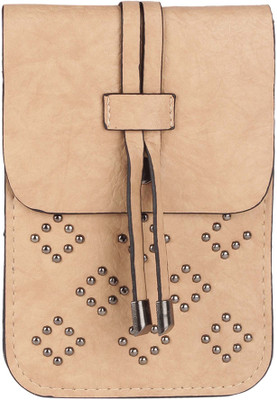 

Skynova Girls Casual Brown PU Sling Bag
