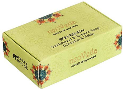 

NeoVeda Skin Renew Sandalwood & Turmeric Soap(100 g)