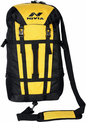 Nivia Climber Rucksack Cum Duffel Duffel Bag  (Black, Rucksack)