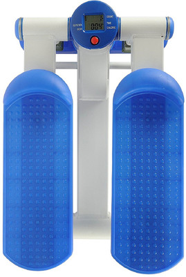 

virtual World Mini Elliptical Pedal Stepper with Display Screen Exercise Stepper Machine Stepper(Blue)