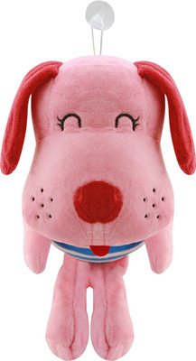 

Miss & Chief Cute Standing Dog in cloths - 20 cm(Pink)