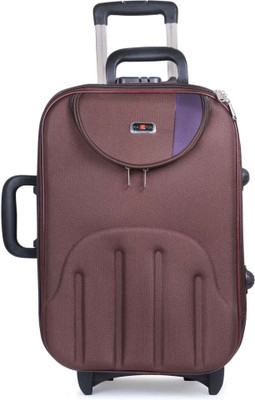 

STALIN Travel 40 Liter Brown Color  Inch Polyester Suitcase Trolley Cabin Luggage -  inch(Brown