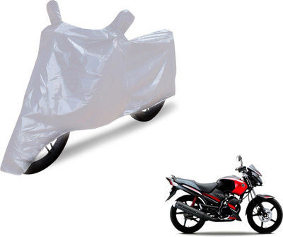 NIKS Two Wheeler Cover for Yamaha(Gladiator, Silver)