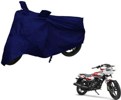Auto Hub Two Wheeler Cover for TVS(Phoenix 125, Blue)