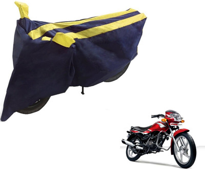 NIKS Two Wheeler Cover for TVS(Star Sport, Black, Yellow)