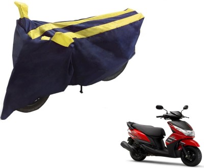 NIKS Two Wheeler Cover for Yamaha(Ray Z, Black, Yellow)