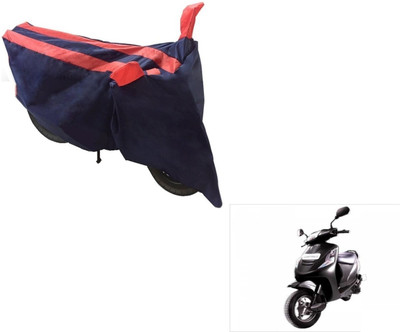 NIKS Two Wheeler Cover for Mahindra(Kine, Black, Orange)