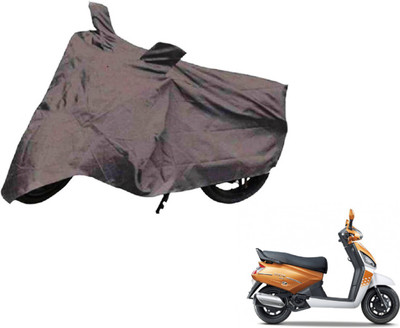 NIKS Two Wheeler Cover for Mahindra(Gusto, Grey)