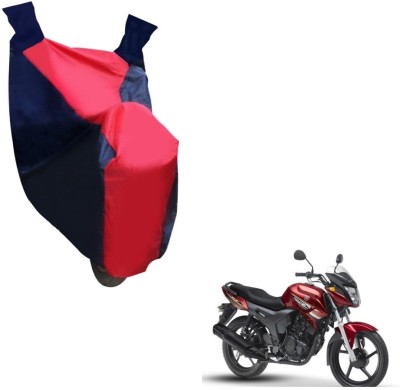 NIKS Two Wheeler Cover for Yamaha(SZ X, Black, Red)