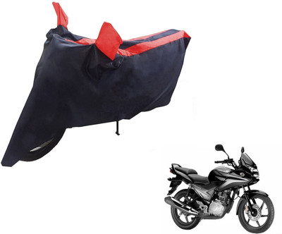 NIKS Two Wheeler Cover for Honda(CBF, Black, Red)