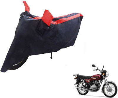 NIKS Two Wheeler Cover for Yamaha(Crux, Black, Red)