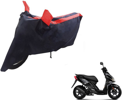 NIKS Two Wheeler Cover for Yamaha(Jog R, Black, Red)