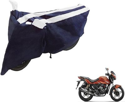 NIKS Two Wheeler Cover for Hero(CBZ Extreme, Black, White)