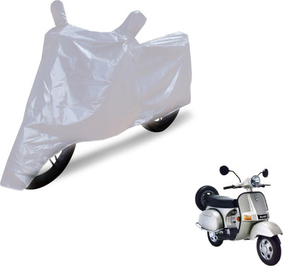 NIKS Two Wheeler Cover for Bajaj(Silver)