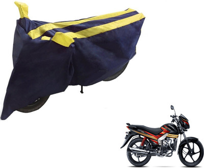NIKS Two Wheeler Cover for Mahindra(Centuro, Black, Yellow)