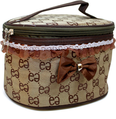 

Tied Ribbons Cosmetic Bag Travel Vanity Bags For Ladies Makeup Organiser Cosmetic Organiser Vanity Box(Multicolor)