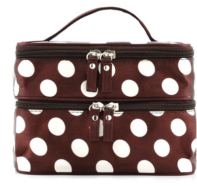 

Tied Ribbons Double layer Cosmetic Organiser cum Vanity Makeup Bag for Ladies Cosmetic Organiser Vanity Box(Multicolor)