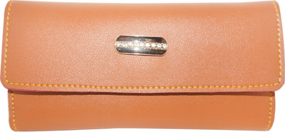 

Element Cart Women Brown Artificial Leather Wallet(10 Card Slots)