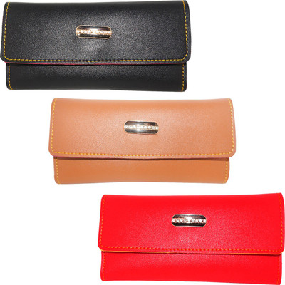 

Fillincart Women Multicolor Artificial Leather Wallet(10 Card Slots)