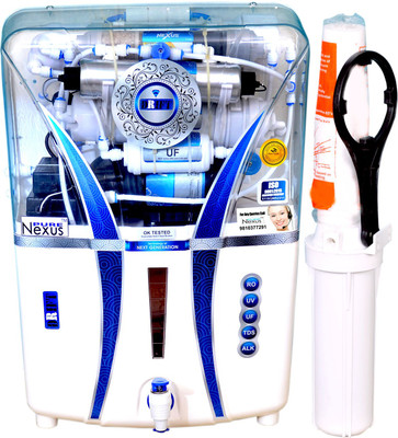 

NEXUS PURE DRFT + ALKLINE 14 RO + UV + UF + TDS Water Purifier(White)