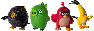 

Angry Birds Collectible Figures 4-Pack(Multicolor)
