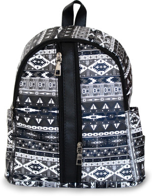 

Tied Ribbons Faux Leather Stylish Backpack for Coaching Daypack Casual Bag for Women & Girls 18 L Backpack(Multicolor)
