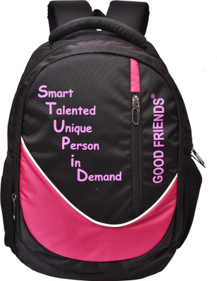 

Good Friends Waterproof School/College/Laptop/Stylish Large 30 Backpack(Pink)