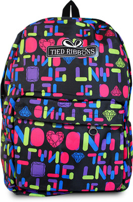 

Tied Ribbons Canvas Lightweight Casual Backpack Bag for College 18 L Backpack(Multicolor)