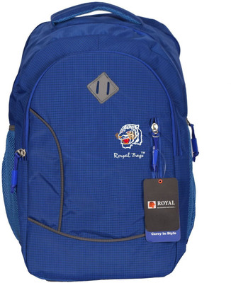 

Royal Bags Polyester fabrics Blue Backpack For Kids| School Bag 40 L Backpack(Blue)