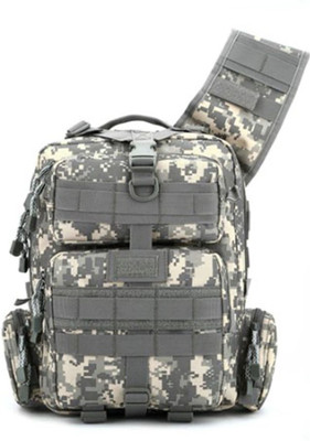 

Bagzar Commuter Antitheft Tactical Bag for Laptop Tablet Tiffin Heavyduty Multi Pocket Crossbody Messenger Sling Bag-Camouflage Grey 20 Backpack(Grey)