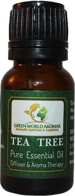 

Green World Aromas Tea Tree Pure Essential Oil Diffuser & Aroma Therapy(13 ml)