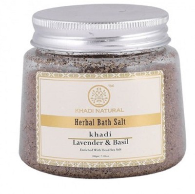 

Khadi Natural AYURVEDIC LAVENDER BASIL BATH SALT(200 g)