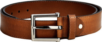 

Eske Men Formal Tan Genuine Leather Belt