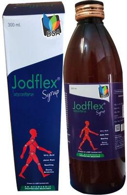 

BSA PHARMA JODFLEX SYRUP: AYURVEDIC JOINTS PAIN RELIEF SYRUP(300ml) Liquid(300 ml)